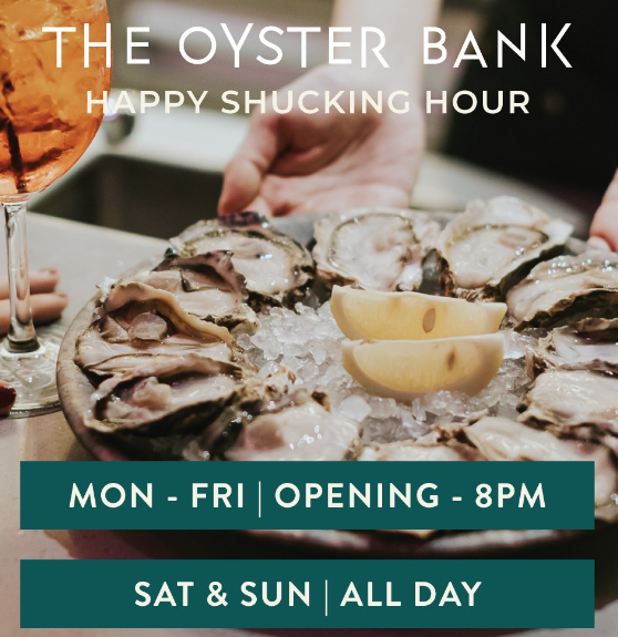 The Oyster Bank Shucking Hours