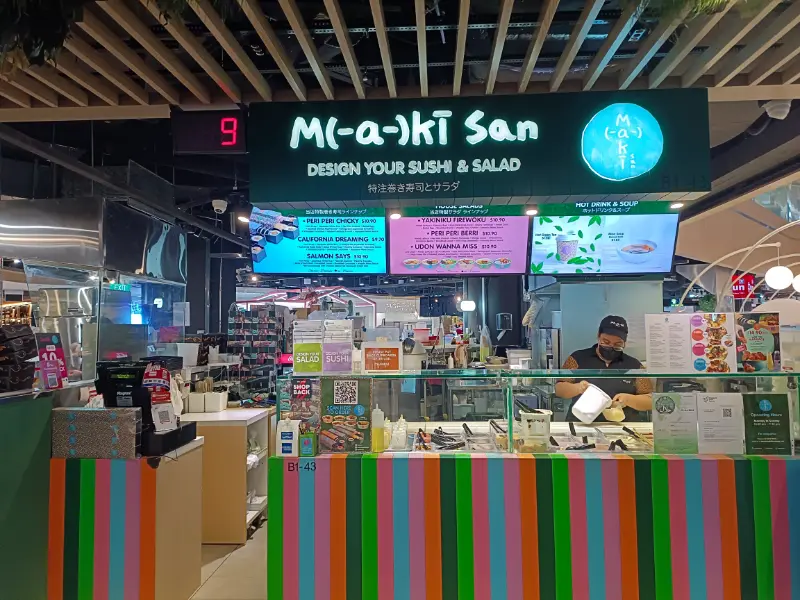 Maki San Sushi and Salad i12 Katong