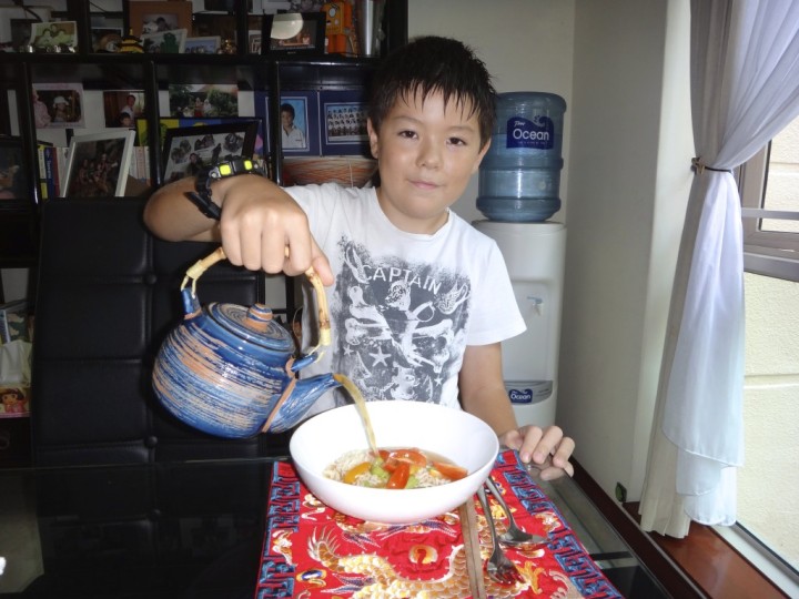 Lapsang Souchong Tea Noodles