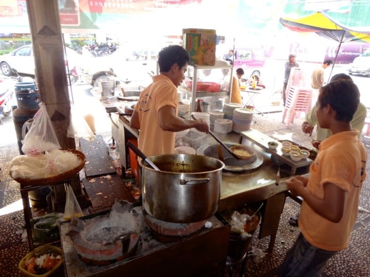 Kuay Teaw at restaurant 126 phnom penh