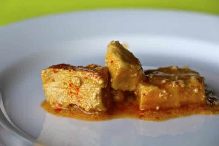 Stinky fermented tofu - Andrew Zimmerman Bizarre Foods or what!!! 