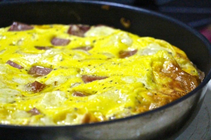 Spam frittata