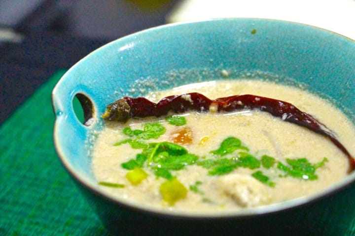 Thai chicken soup 