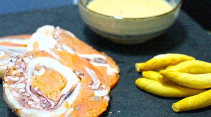 Best Octopus Carpaccio Recipe with Salmon