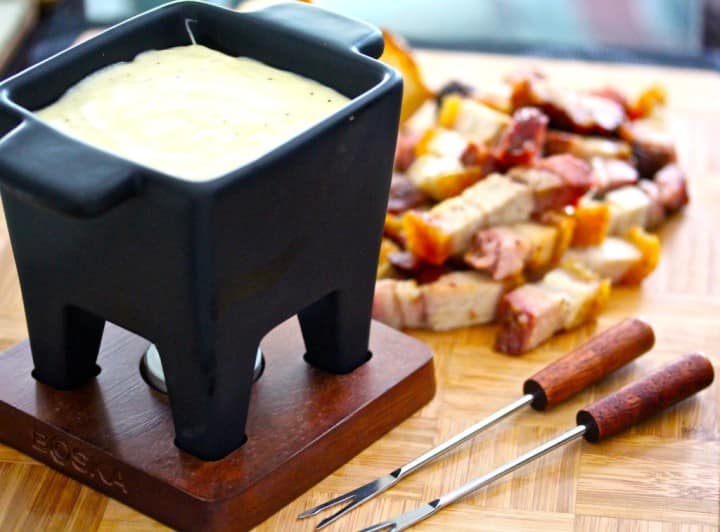 Pork Belly Fondue