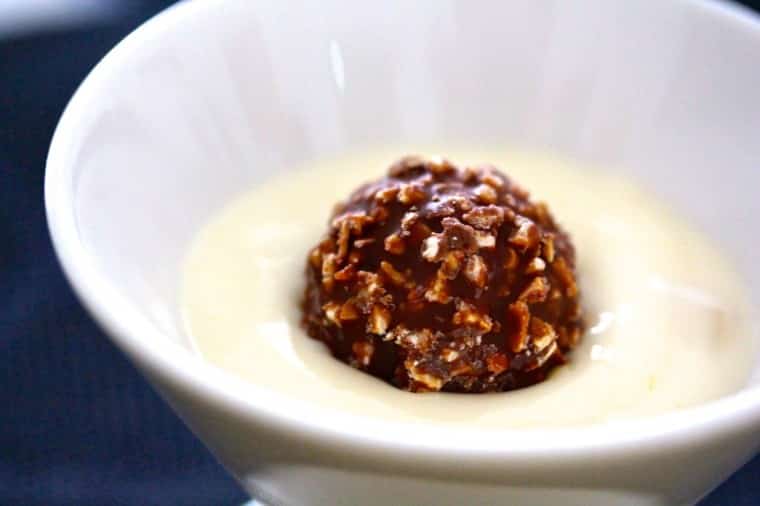 ferrero rocher with fruit yoghurt recipe