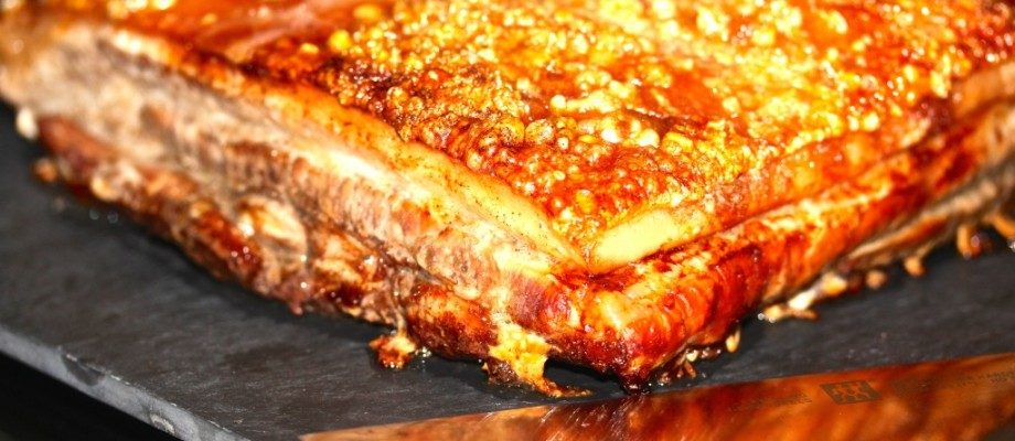 best slow roast pork belly recipe