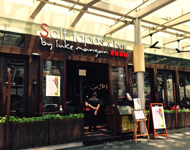 Salt Tapas & Bar, by Luke Mangan, in Singapore