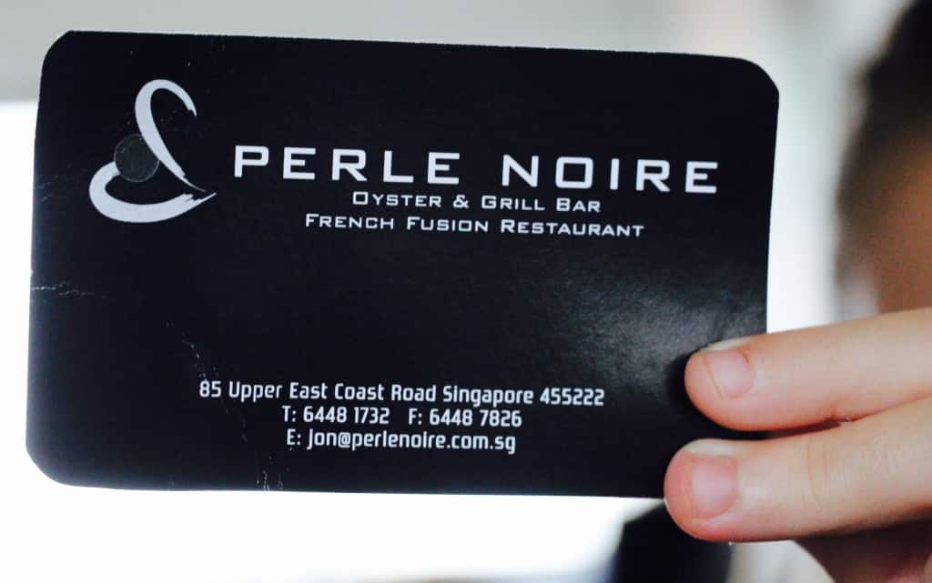 Perle Noire, Siglap