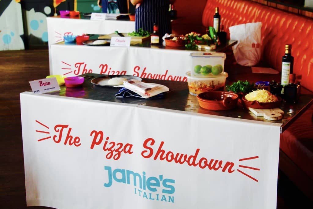 The Pizza Showdown @ Jamie's Italian