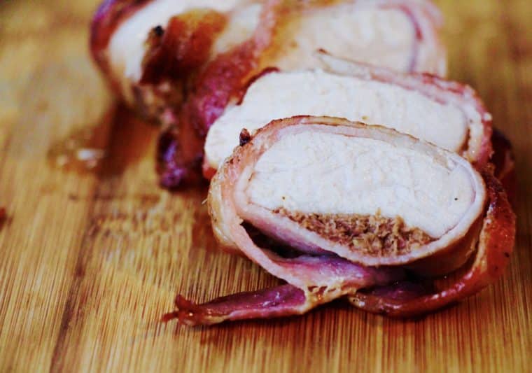 The Best Pork Loin with Duck Rillette Recipe