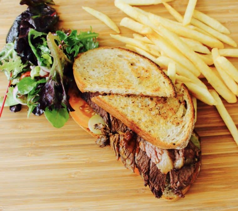 Little Island Brewing Co Brisket Sandwich