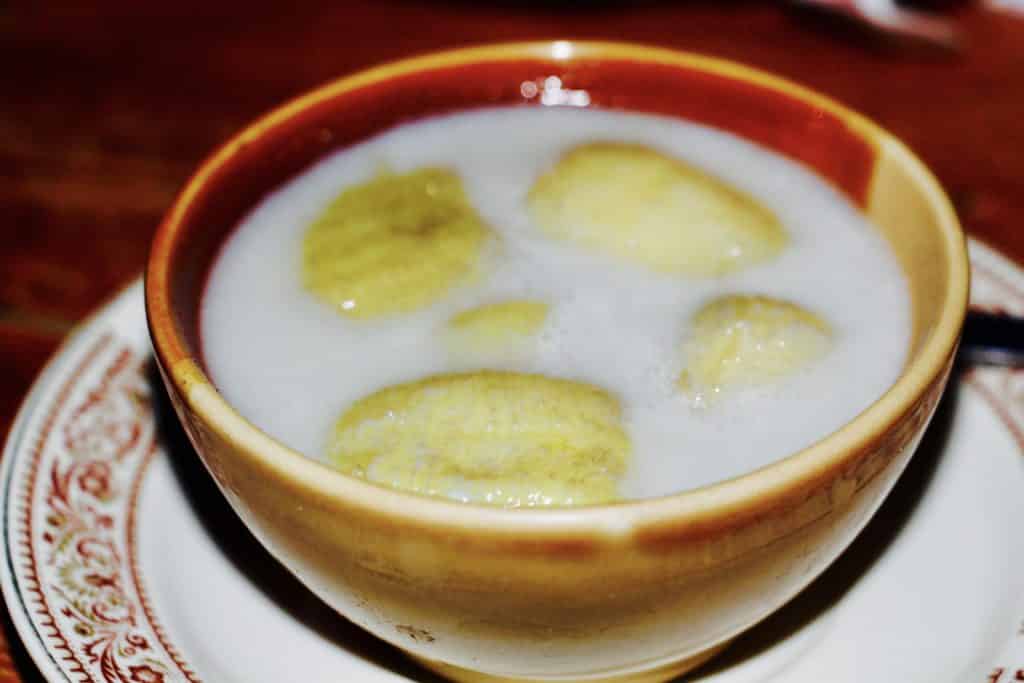 Chiang Mai review bananas in coconut