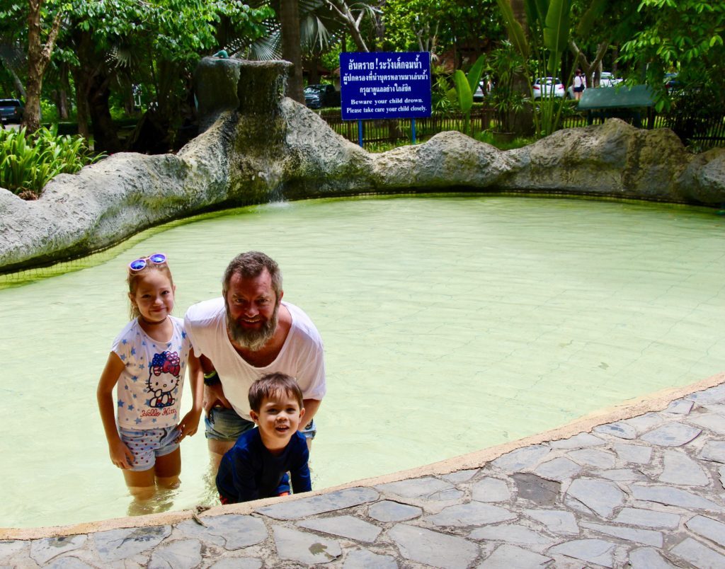 Chiang Mai Review Sankampaeng Hot Springs kids hot pools