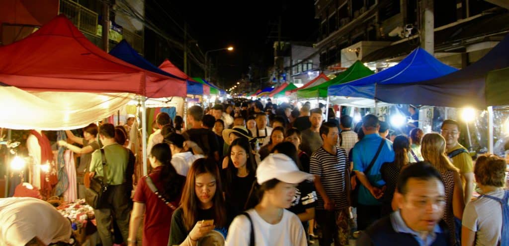 Chiang Mai Review Night Bazar or Saturday Market