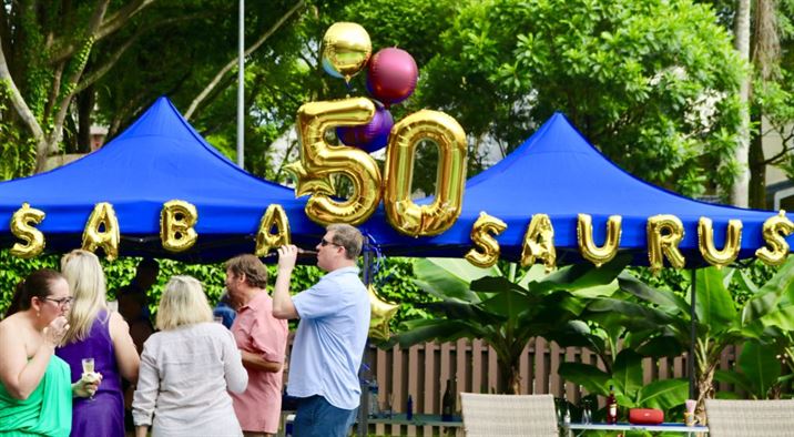 ChillaxBBQ does Saba Saurus' 50th