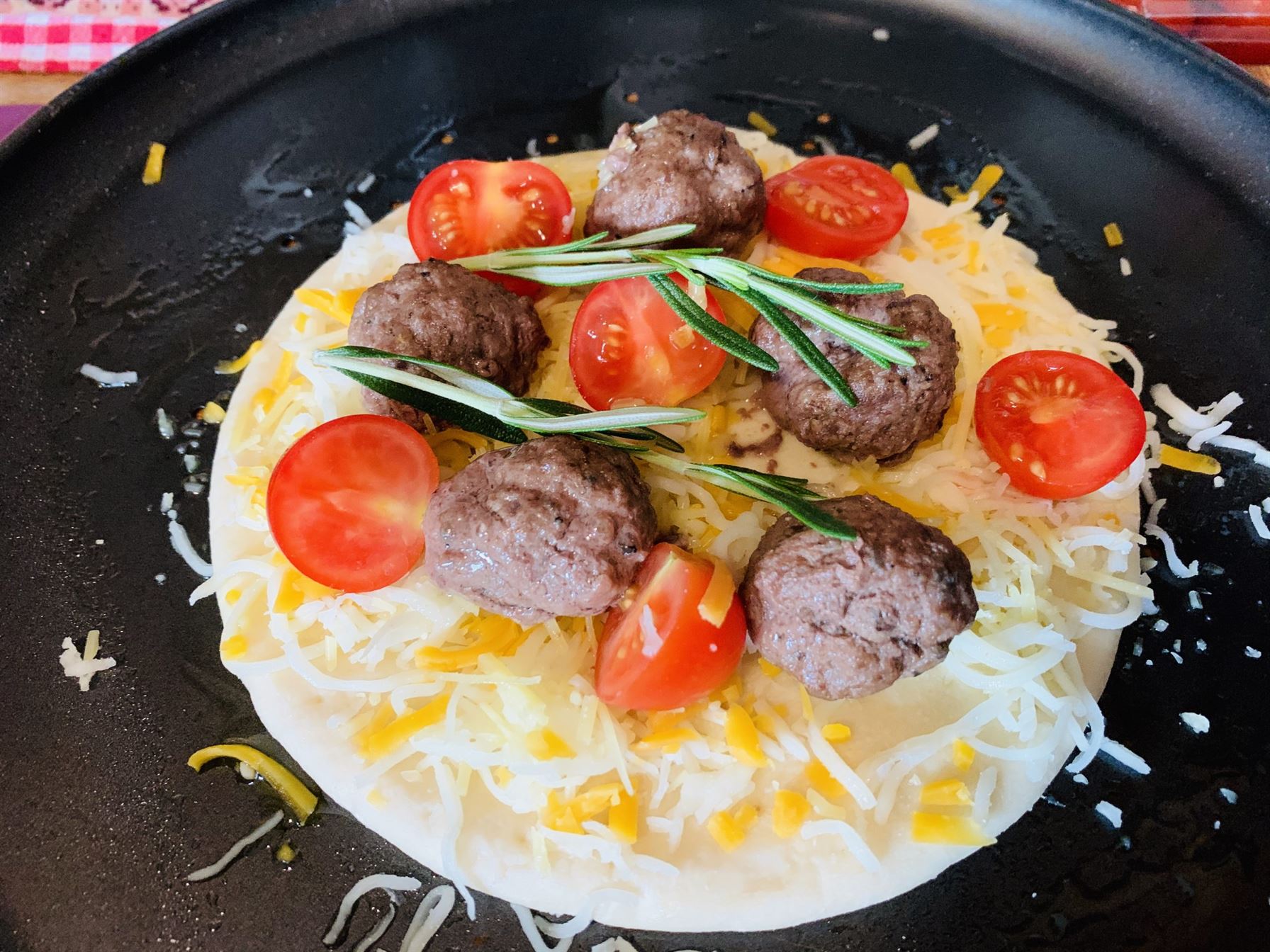 Best Kids Pizza Recipe with Wagyu Meatballs and Black Truffle