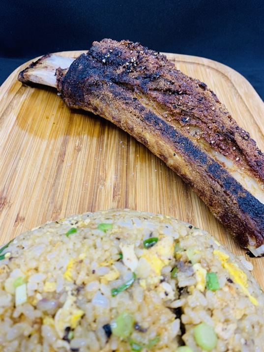 Slow Roast Beef Short Rib 'w' Egg-Fried Rice