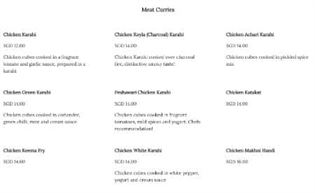 Kebabchi Charcoal BBQ menu
