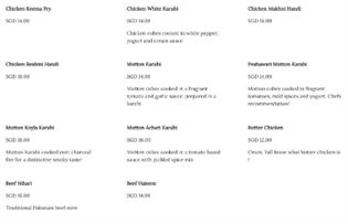 Kebabchi Charcoal BBQ menu