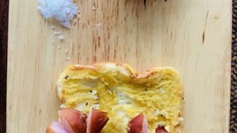 Smoked Sausage & Black Truffle Eggy Bread Brekkie