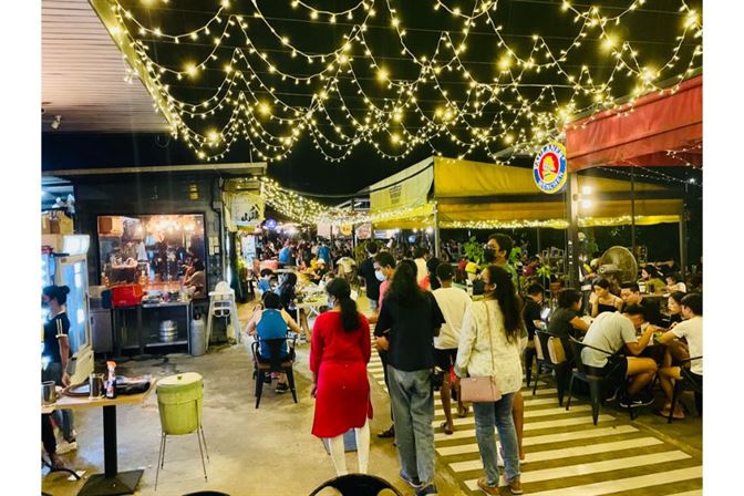 container park nighttime punggol