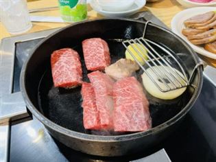 Wagyu BBQ in Korea