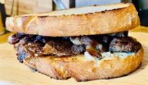 Roast Lamb Blue Cheese Toastie