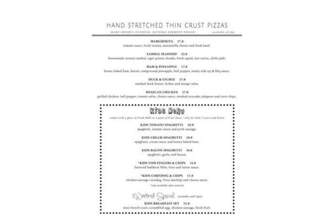 whisk and paddle pizza menu