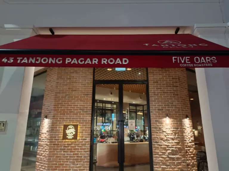 Five Oars Coffee Roasters Heritage Tanjong Pagar