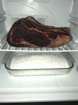 6 week dry-aged beef rib