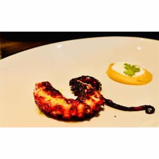Chargrilled Octopus with a smoky paprika crust