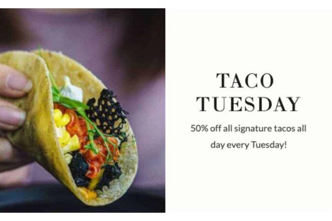 Alegria Taco Tuesday's