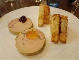 Foie Gras en Torchon - recipe of Chef Julius Homemade foie gras served with toats and jams