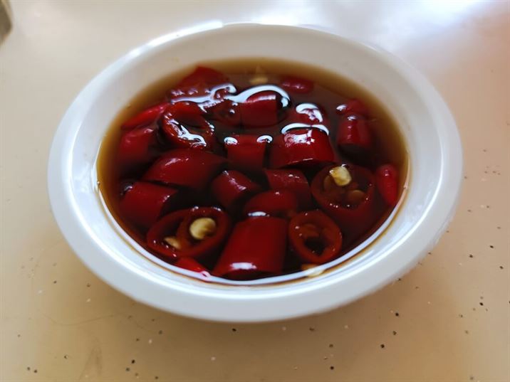 Chilli in Soya Sauce
