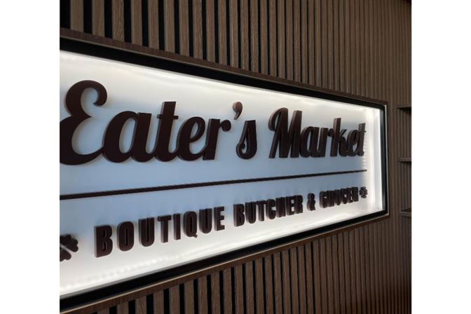Eater's Market Sign