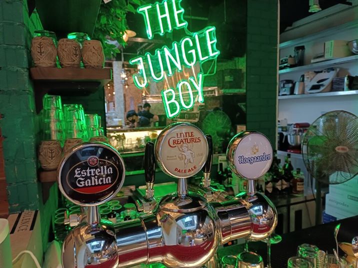 The Jungle Boy Beers on Tap