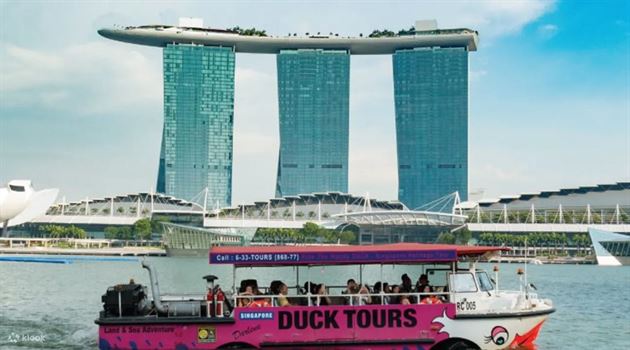 The Original Duck Tours MBS View