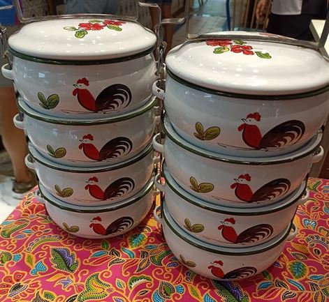 White Tiffin Boxes