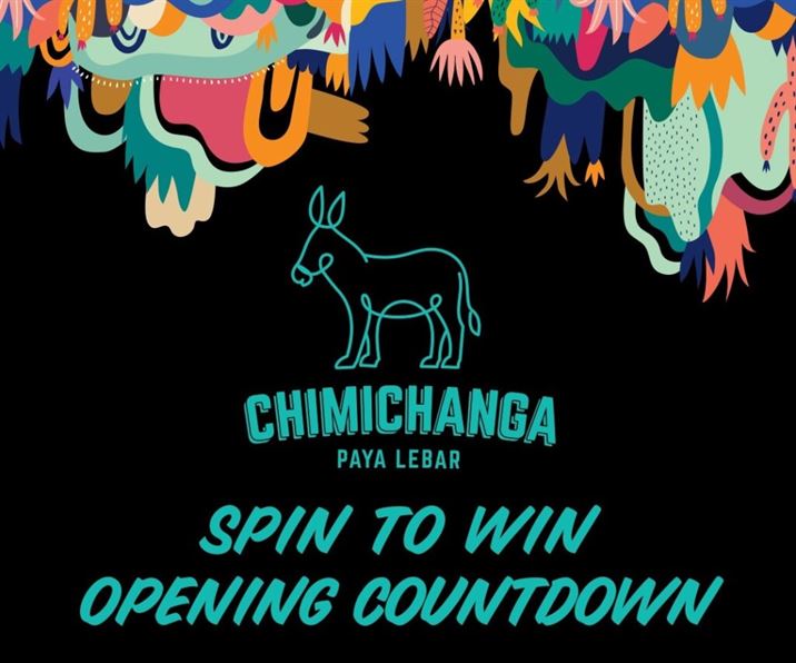 Spin to win game is organised by Chimichanga PLQ Pte Ltd