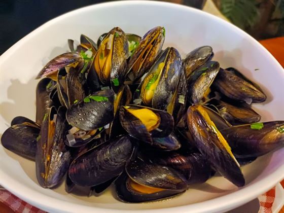 French Stall French Mussels Marinieres