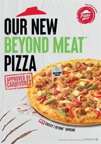 Pizza Hut Singapore Partners with Beyond Meat™ to Unveil the Hut's First Ever Plant-Based Meat Pizza in Asia