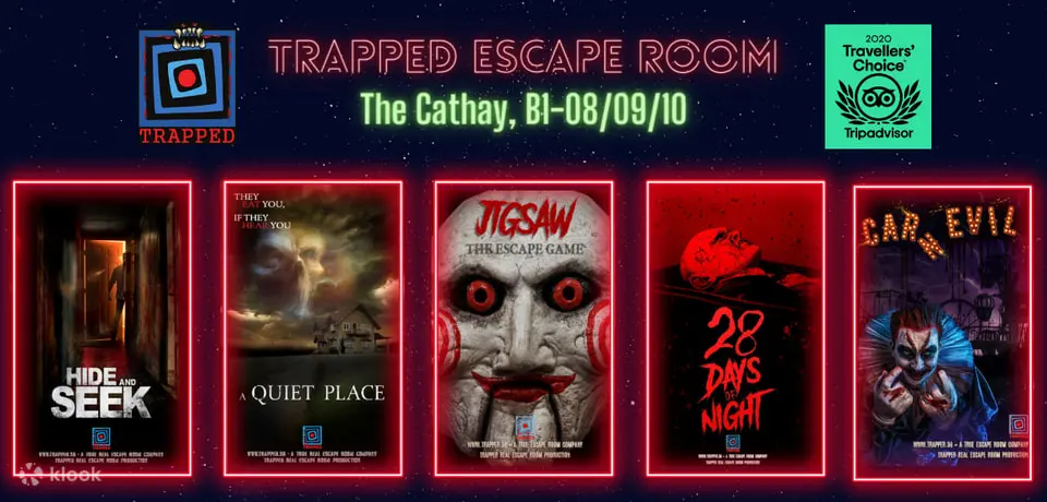 Trapped Escape Room Experience at The Cathay Singapore
