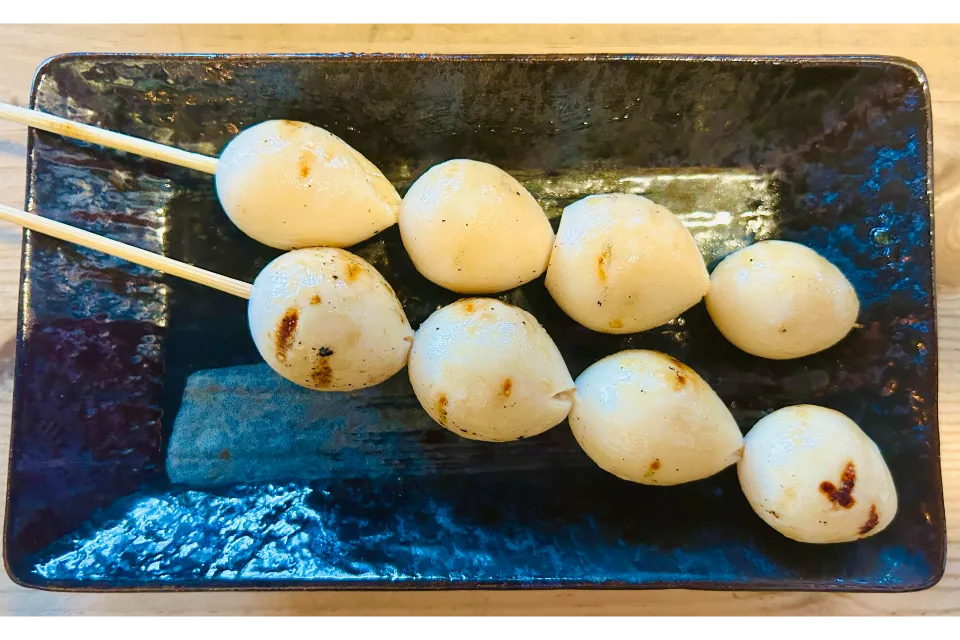 Iza Siglap Grilled Quail Eggs