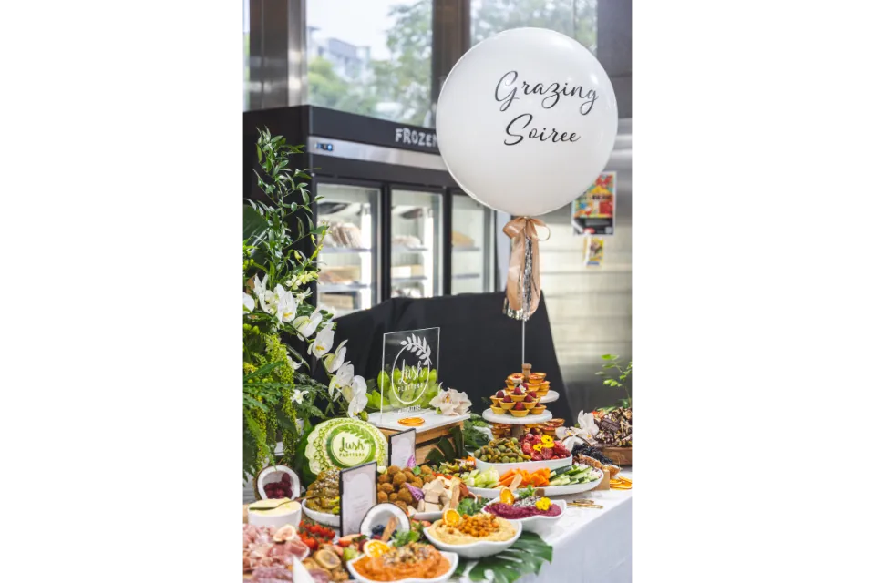 lush platters and the cheese shop grazing soiree