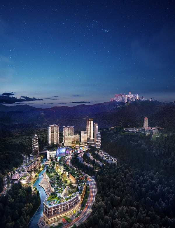 Bird s eye view King s Park Highlands Park City Integrated Entertainment Hub The Crown Jewel of Genting Highlands and the Next Big Investment Opportunity is King's Park