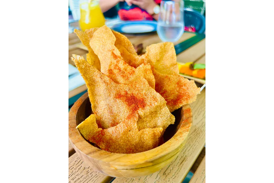 kubo restaurant singapore cassava chips