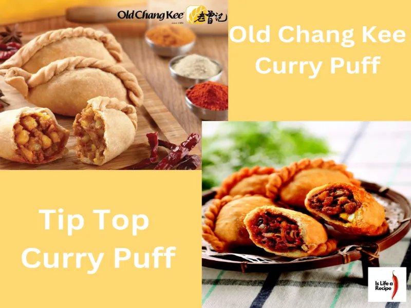 Old Chang Kee vs. Tip Top Curry Puff Food Blog Singapore
