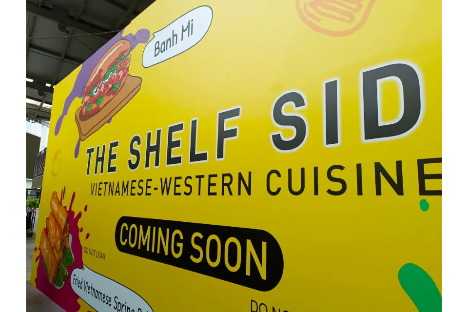 the shelf side vietnamese-western western cuisine