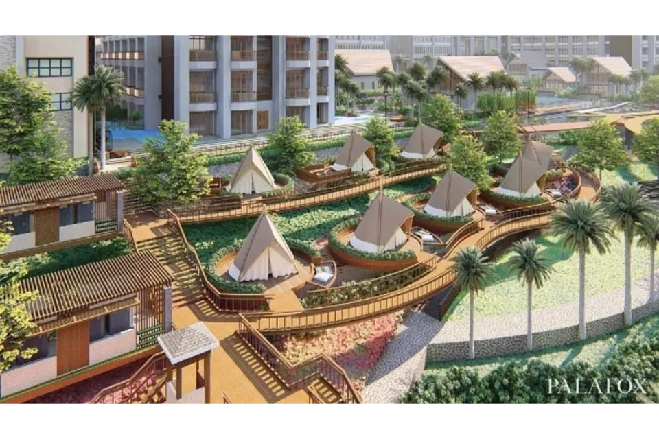 Crown Regency Grand Paradise Bohol Exterior Tents Crown Regency Grand Paradise Bohol: Exquisite resort soft-opening in 2024